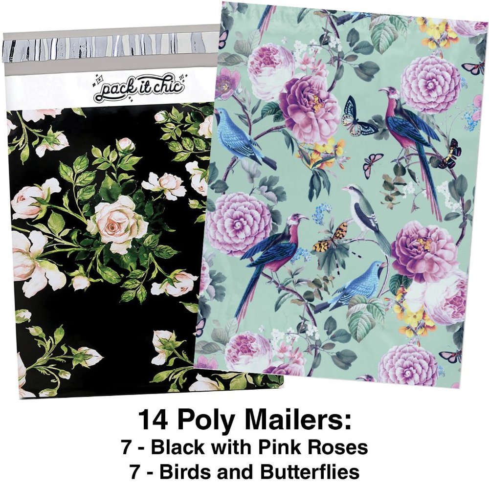 COPY - 14 Self-Seal Poly Mailers, Non-bubble